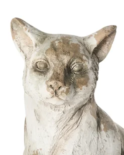 Statua da giardino OFFIDA Gatto Beige