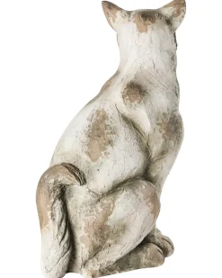 Statua da giardino OFFIDA Gatto Beige