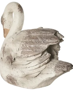 Statua da giardino PACIANO Cigno Beige