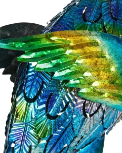 Statua da giardino PEACOCK Blu