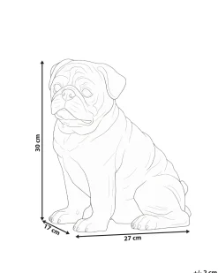 Statua da giardino SARNANO Cane Beige