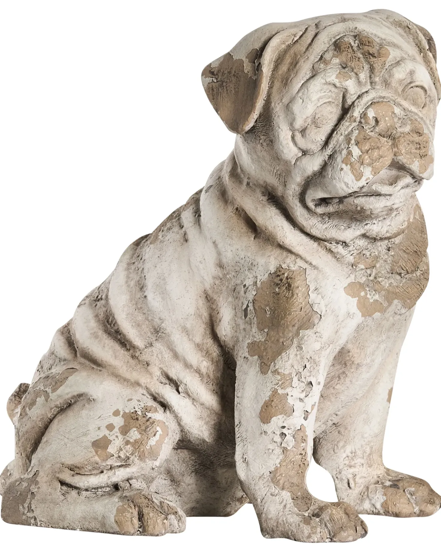 Statua da giardino SARNANO Cane Beige