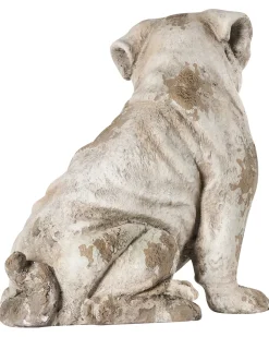 Statua da giardino SARNANO Cane Beige