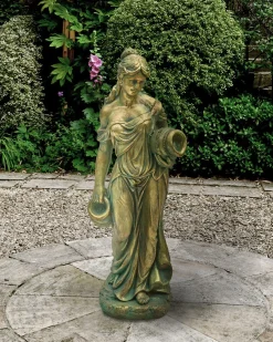 Statua da giardino TRYPOLIS Donna Verde