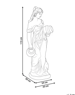Statua da giardino TRYPOLIS Donna Verde
