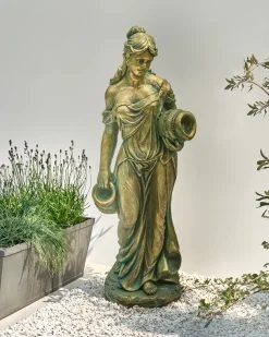 Statua da giardino TRYPOLIS Donna Verde