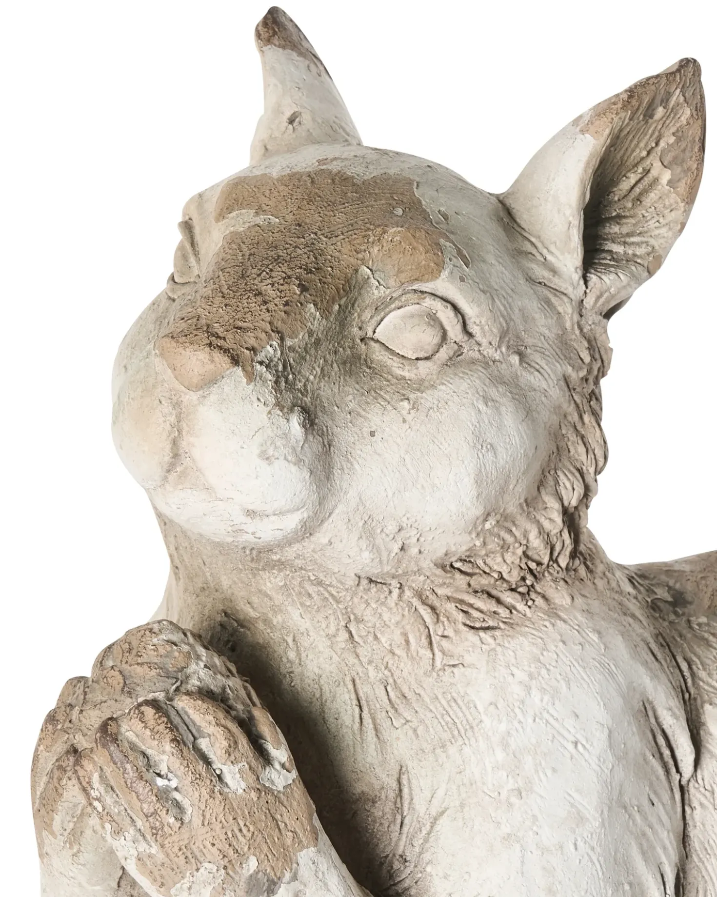 Statua da giardino TURSI Scoiattolo Beige