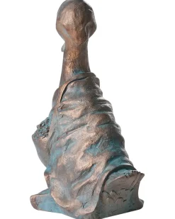 Statuetta da giardino BALEYA Anatra Marrone