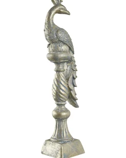 Statuetta da giardino HAARBY Pavone Oro