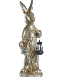 Statuetta da giardino OTTERUP Coniglio Oro