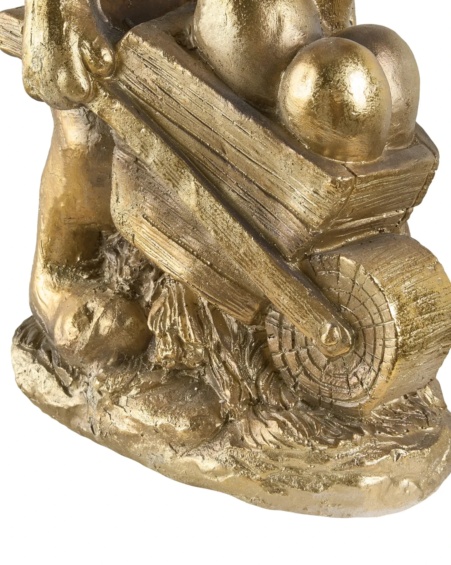 Statuetta da giardino SKAMBY Coniglio Oro