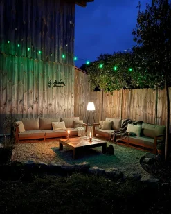 Stringa di luci LED per esterni ITILLEQ con App Multicolore