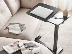Supporto manuale regolabile per laptop SCHOLA Nero 70 cm 40 cm