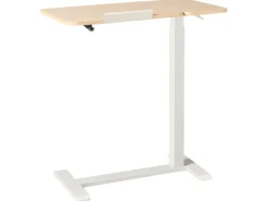 Supporto manuale regolabile per laptop SCHOLA Marrone chiaro/Bianco 70 cm 40 cm