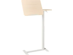 Supporto manuale regolabile per laptop SCHOLA Marrone chiaro/Bianco 70 cm 40 cm