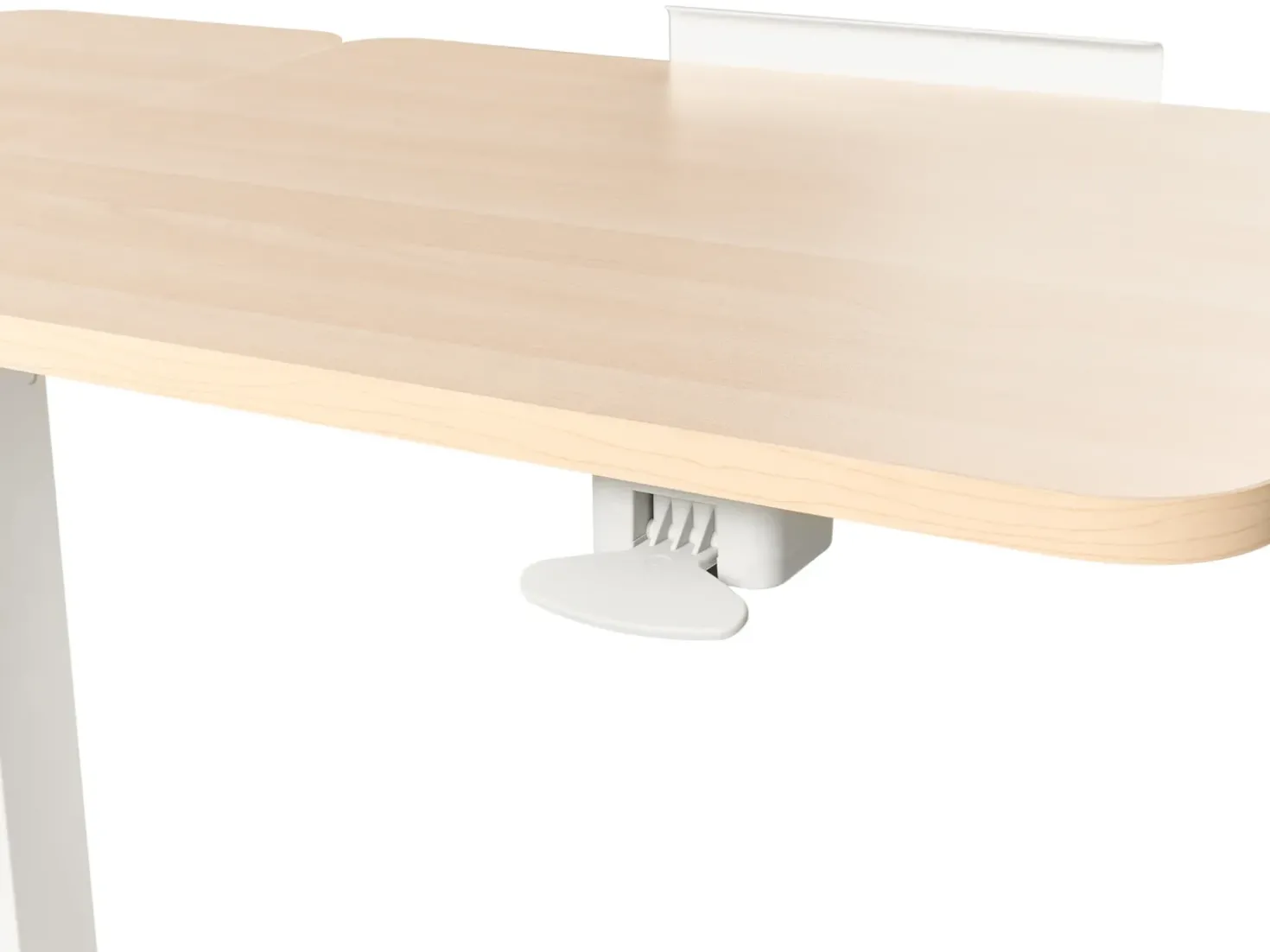 Supporto manuale regolabile per laptop SCHOLA Marrone chiaro/Bianco 70 cm 40 cm
