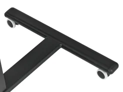 Supporto manuale regolabile per laptop ACADEMIA Marrone scuro 65 cm 48 cm con ruote
