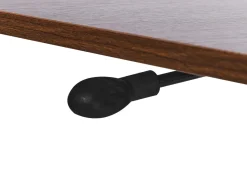 Supporto manuale regolabile per laptop ACADEMIA Marrone scuro 65 cm 48 cm con ruote