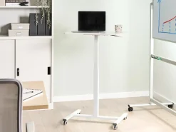 Supporto manuale regolabile per laptop ACADEMIA Bianco 65 cm 48 cm