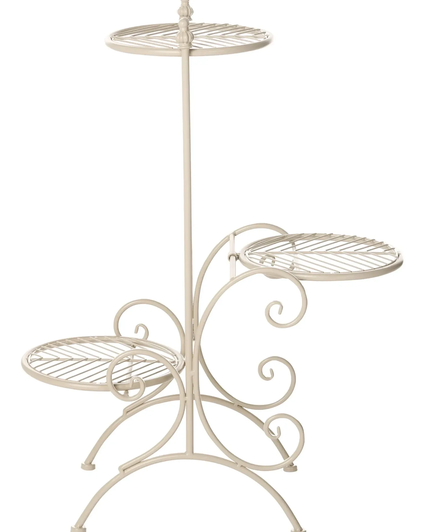 Supporto per vasi ASAGAO Metallo 26 cm Beige