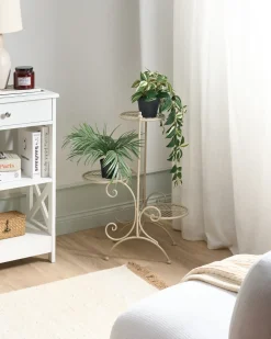 Supporto per vasi ASAGAO Metallo 26 cm Beige