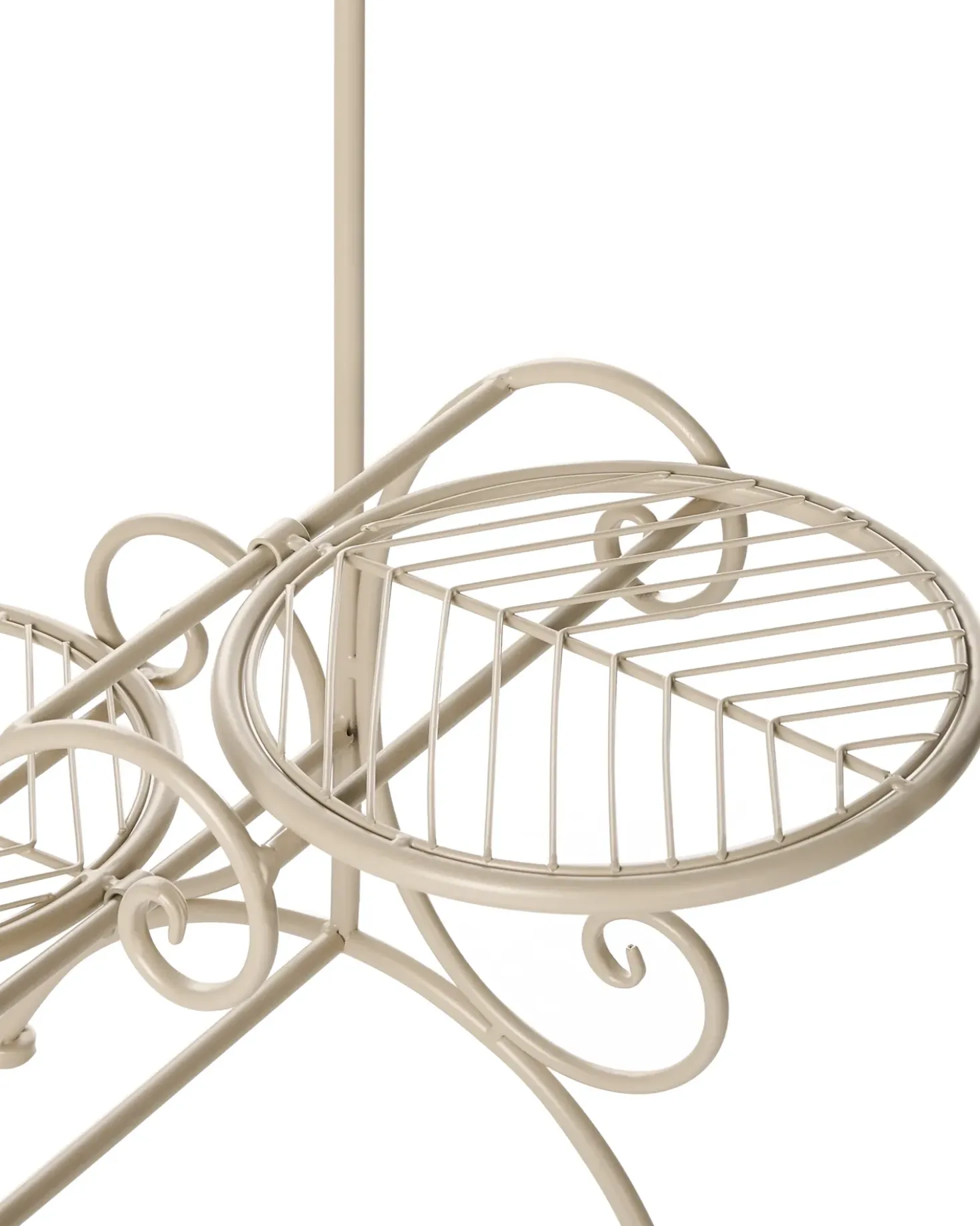Supporto per vasi ASAGAO Metallo 26 cm Beige