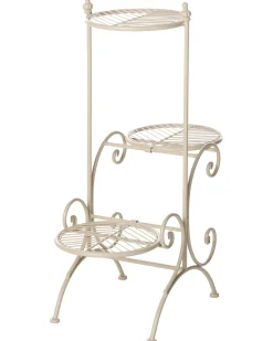 Supporto per vasi ASAGAO Metallo 26 cm Beige