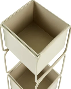 Supporto per vasi COTINUS Metallo 20 cm Beige