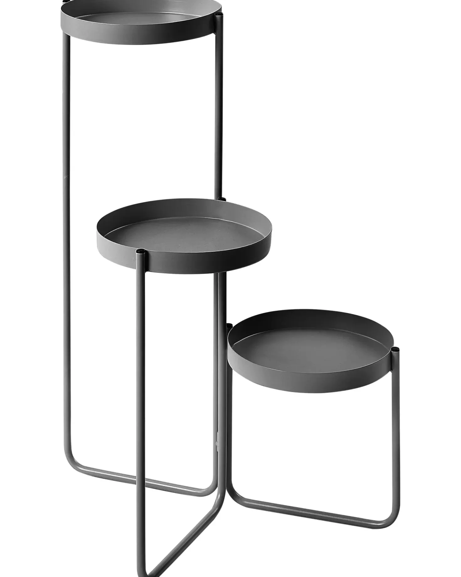 Supporto per vasi FRAGARIA Metallo 42 cm Nero