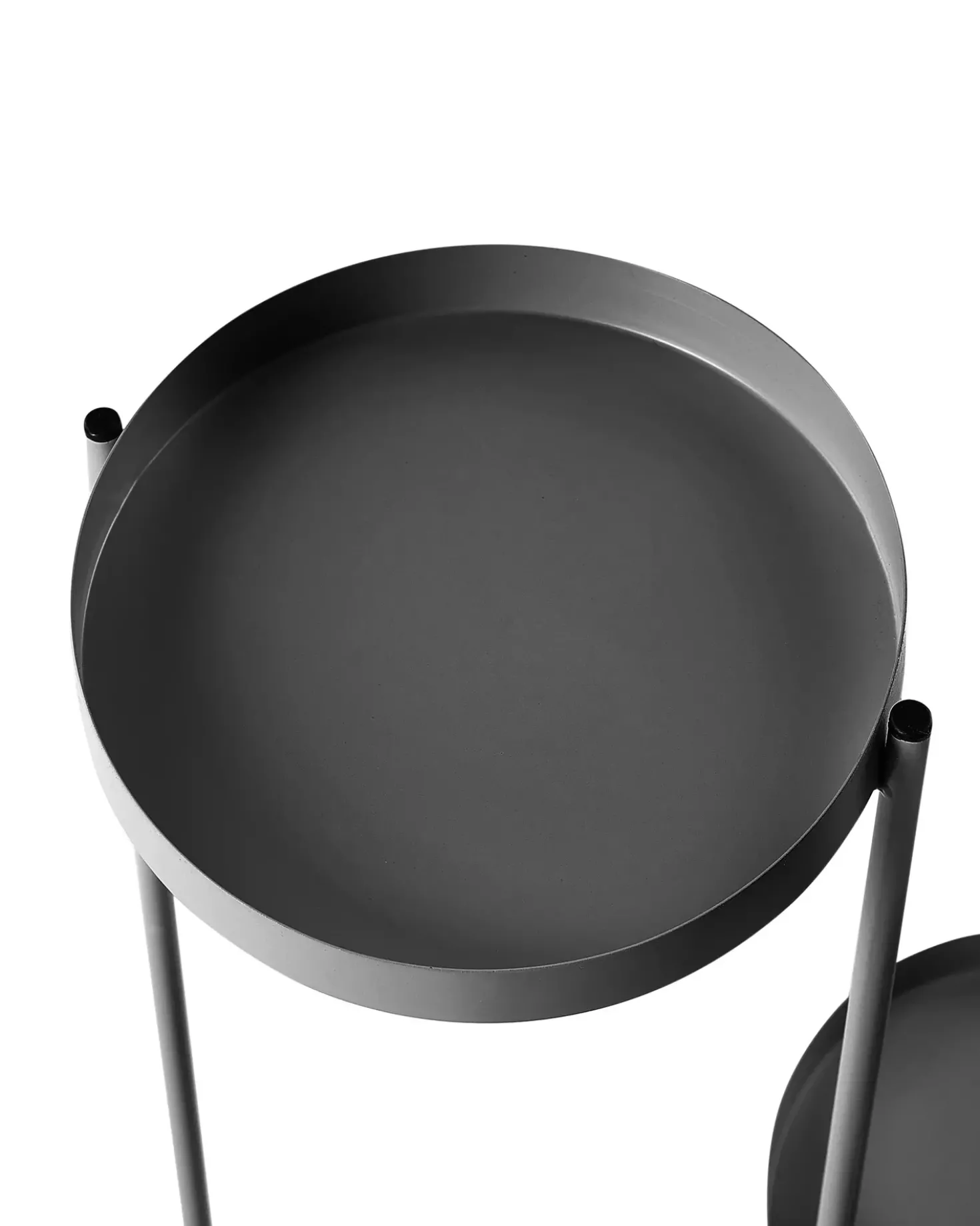 Supporto per vasi FRAGARIA Metallo 42 cm Nero