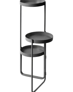 Supporto per vasi FRAGARIA Metallo 42 cm Nero