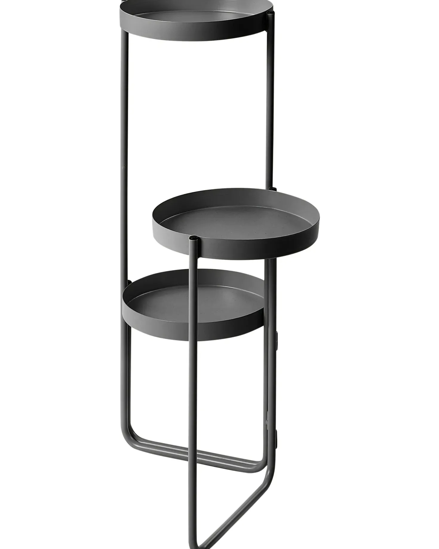 Supporto per vasi FRAGARIA Metallo 42 cm Nero
