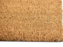 Tappetino da Ingresso CALIBATO Naturale 60 x 90 cm Testo Fibra di Cocco