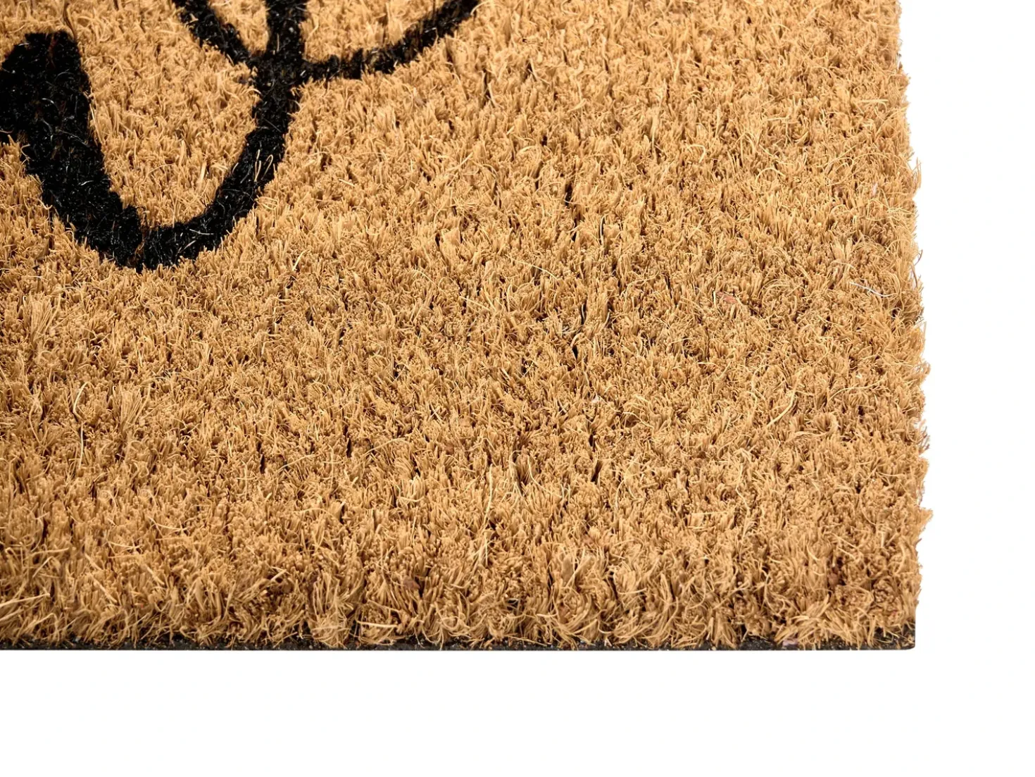 Tappetino da Ingresso CANAREM Naturale 60 x 90 cm Modello natalizio Fibra di Cocco