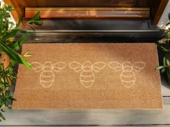 Tappetino da Ingresso CAVITE Naturale 55 x 120 cm Ape Fibra di Cocco