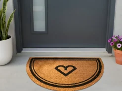 Tappetino da Ingresso DALAHICAN Naturale 45 x 75 cm Fibra di Cocco