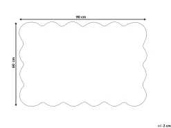Tappetino da Ingresso HOLON Naturale 60 x 90 cm Fibra di Cocco