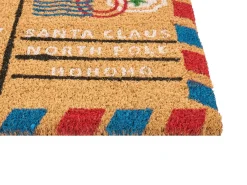 Tappetino da Ingresso KATALLA Naturale 40 x 60 cm Modello natalizio Fibra di Cocco