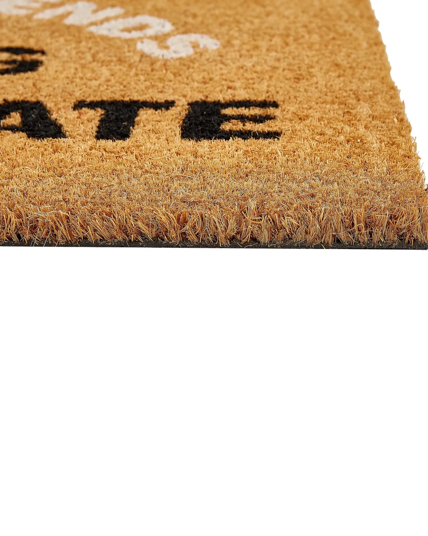 Tappetino da Ingresso PAMIR Naturale 40 x 60 cm Testo Fibra di Cocco