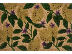 Tappetino da Ingresso TAZLINA Multicolore 50 x 80 cm Limone Fibra di Cocco