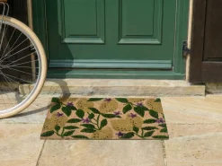 Tappetino da Ingresso TAZLINA Multicolore 50 x 80 cm Limone Fibra di Cocco