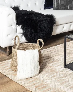 Tappeto ADATEPE Beige 140 x 200 cm Viscosa