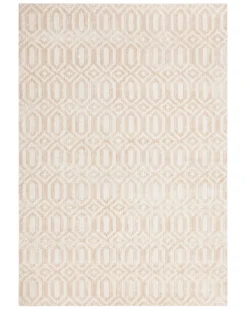 Tappeto ADATEPE Beige 140 x 200 cm Viscosa