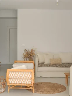 Tappeto AHLAT Beige ø 120 cm Iuta