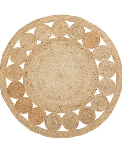 Tappeto AHLAT Beige ø 120 cm Iuta