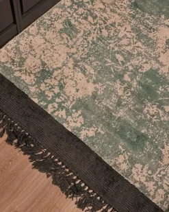 Tappeto AKARSU Verde 140 x 200 cm Viscosa