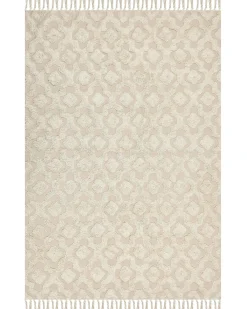 Tappeto AKSARAY Beige 160 x 230 cm Cotone