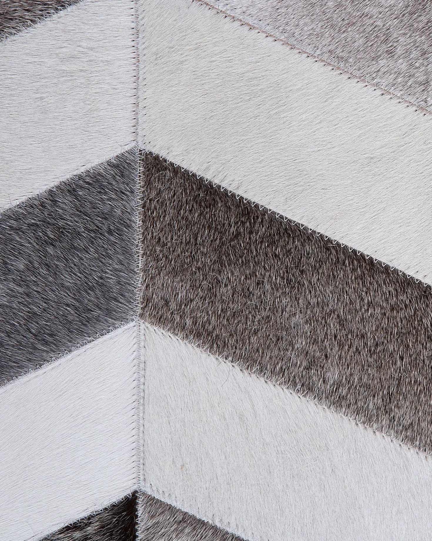 Tappeto AKSAZ Multicolore 140 x 200 cm Pelle naturale