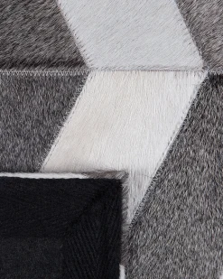 Tappeto AKSAZ Multicolore 140 x 200 cm Pelle naturale