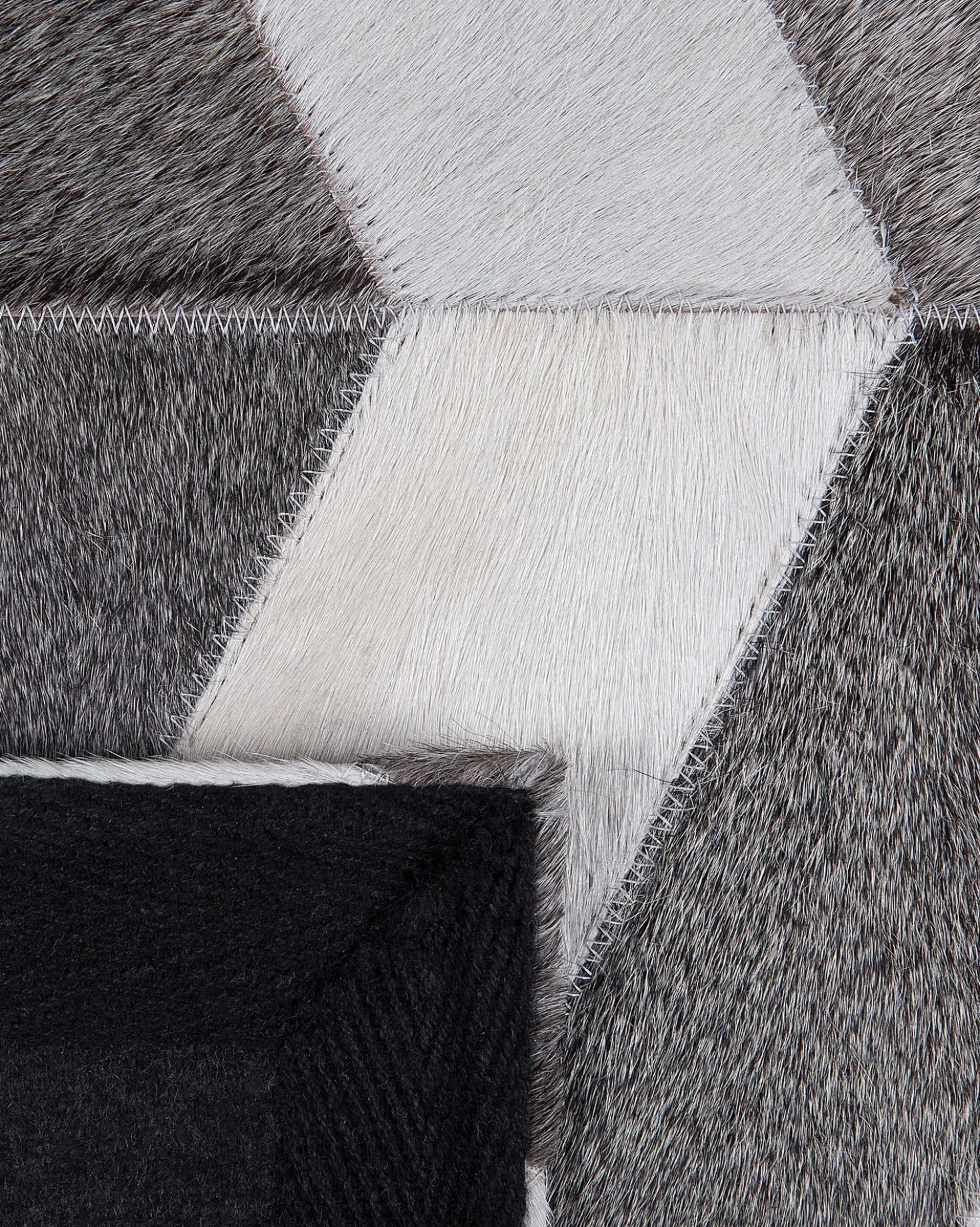 Tappeto AKSAZ Multicolore 140 x 200 cm Pelle naturale
